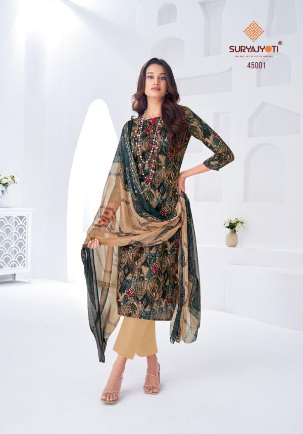 SuryaJyoti Naishaa Vol-45 – Dress Material